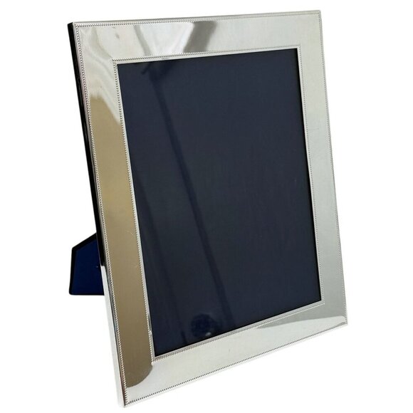 Martha Stewart Photo Frame Polished Silvertone for 8x10 Wedding Luxury Decor - Picture 2 of 8